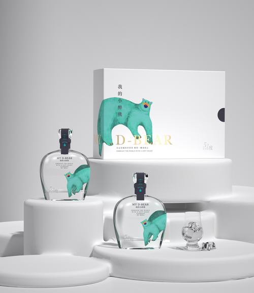 新中式国潮风酒业品牌创意产品全套礼盒瓶身包装vi设计